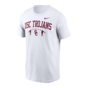 USC Trojans Men's Nike White Football T-Shirt